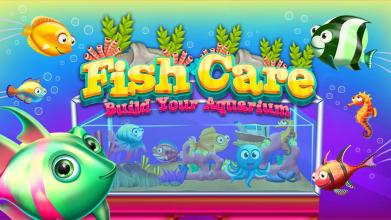 Fish care games Build your aquarium截图1