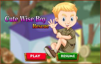 New Best Escape Game 12 Cute Wise Boy Rescue截图1