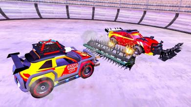 Extreme Car Crash 4Wheels Battle Arena Fight截图1