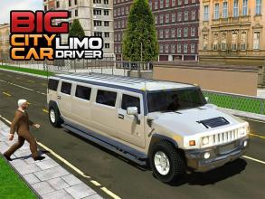 Big City Limo Car Driving截图5