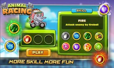 Animal Racing Track  The Jungle Adventure截图1