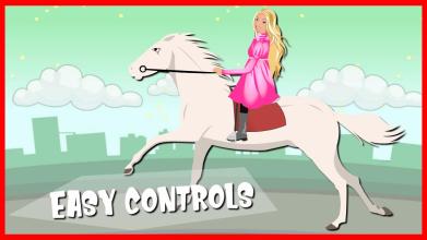 White Horse Ride  Girl Game截图2