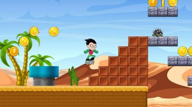 Robin Run Titans Go Adventure截图2