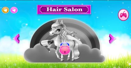 Magic Unicorn Cute  Beauty Salon Games截图3