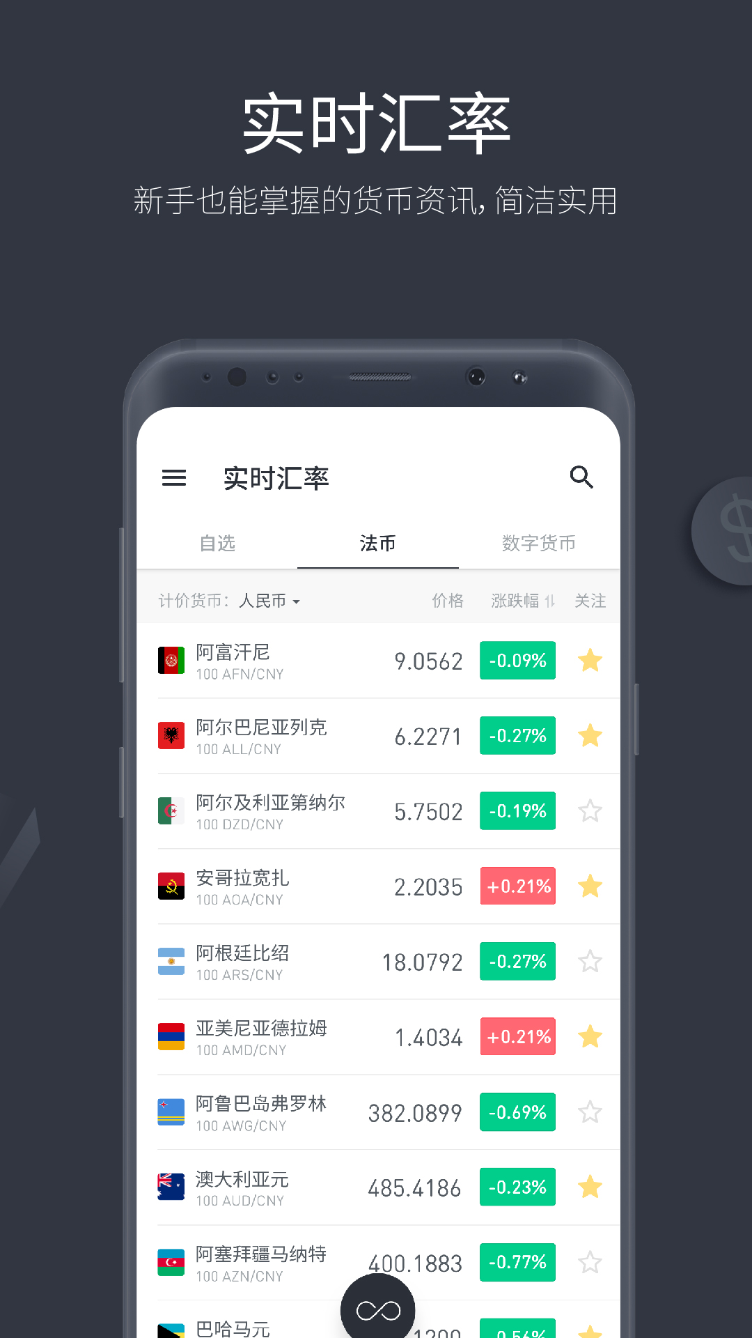 极简汇率v3.0.1截图2