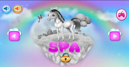 Magic Unicorn Cute  Beauty Salon Games截图4