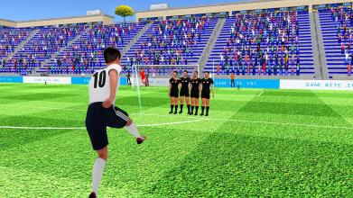 Flick Football Strike Kick Soccer Games截图2