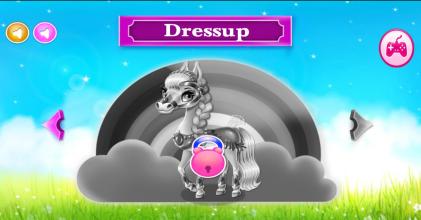 Magic Unicorn Cute  Beauty Salon Games截图1