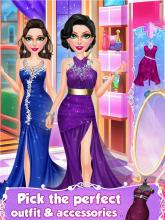 Prom Salon Royal Dressup截图2