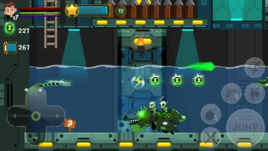 Alien Cannonbolt Reboot Ben10 Adventure截图1