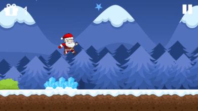 Endless santa run on chrismas截图1