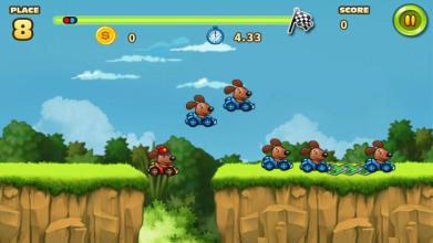 Animals Buggy Race 3D截图1