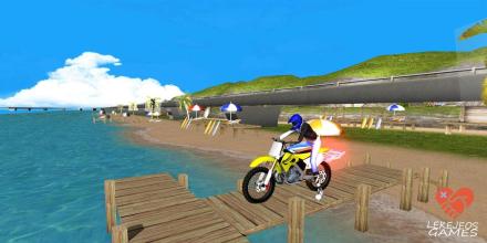 Motocross Beach Stunt Rider截图4