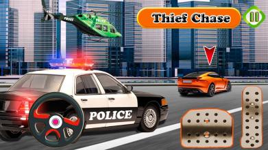 Police Car Pursuit in City  Crime Racing 2019截图2
