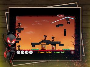 Ninja Games Stupid Stickman vs Ninja Warrior截图4
