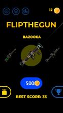 Flip gun simulator  weapon shooting game截图4