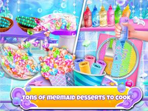 Unicorn Chef Mermaid Cooking截图2