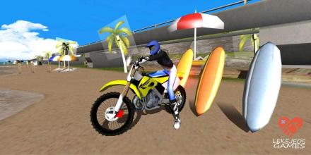 Motocross Beach Stunt Rider截图1