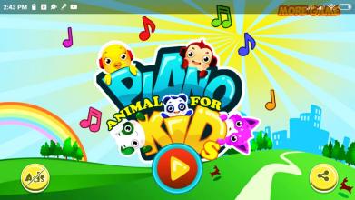 Piano for Kids  Animal Voice Music & Songs截图2