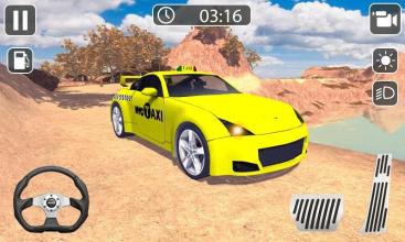 Hill Taxi Climb 2019  Taxi Hill Station Game截图2