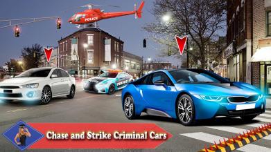Police Car Pursuit in City  Crime Racing 2019截图3