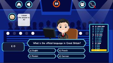 Millionaire 2019 Porsuit of Knowledge Trivia Quiz截图1