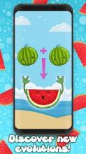 Merge Watermelon – Great Evolution Clicker Game截图4