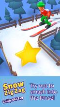 Snow Zig Zag Chilly Ski Tap截图1