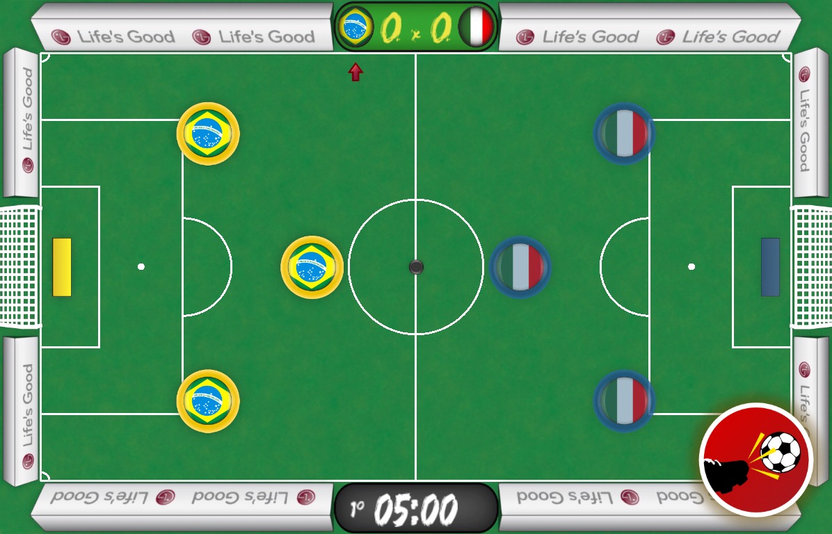 LG Button Soccer截图2