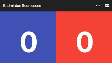 Badminton Scoreboard截图1