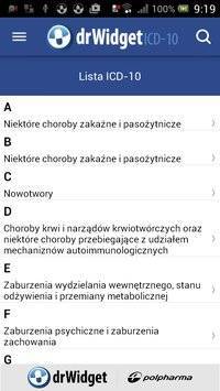 DrWidget ICD10截图1