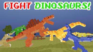 Blocky Dino Park Spino Strike截图4