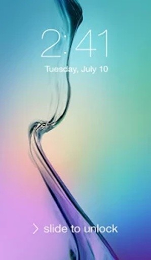 Lock Screen Galaxy S6 Theme截图4