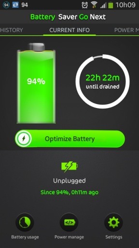 Battery Life Saver Pro Go Next截图1