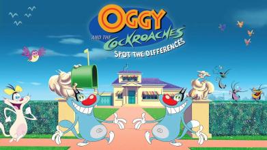 Oggy and the Cockroaches - Spot The Differences截图1