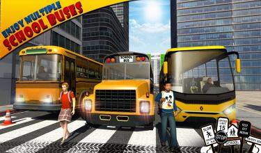 Schoolbus Driver 3D SIM截图2