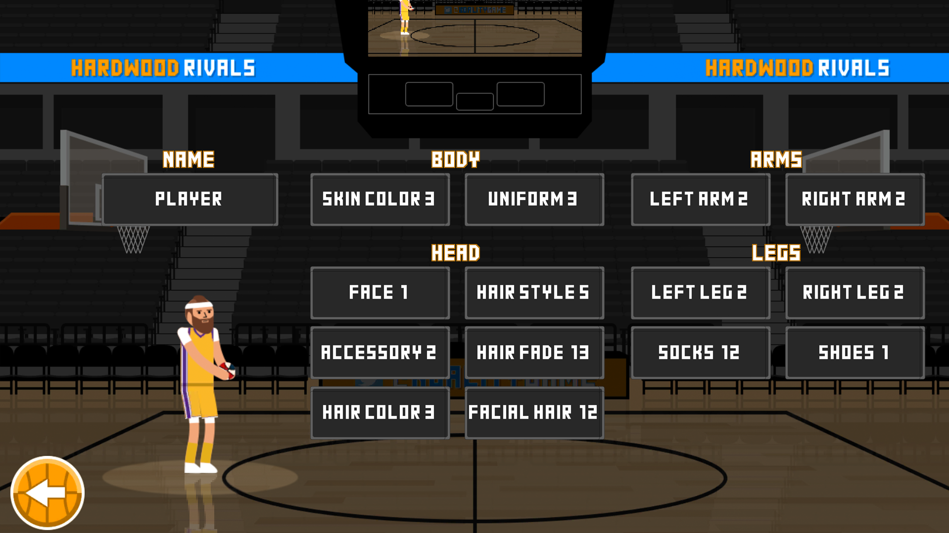 Hardwood Rivals Basketball截图4