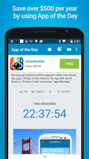 App of the Day -100% Fre...截图1