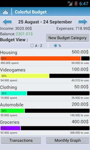 Colorful Budget截图2