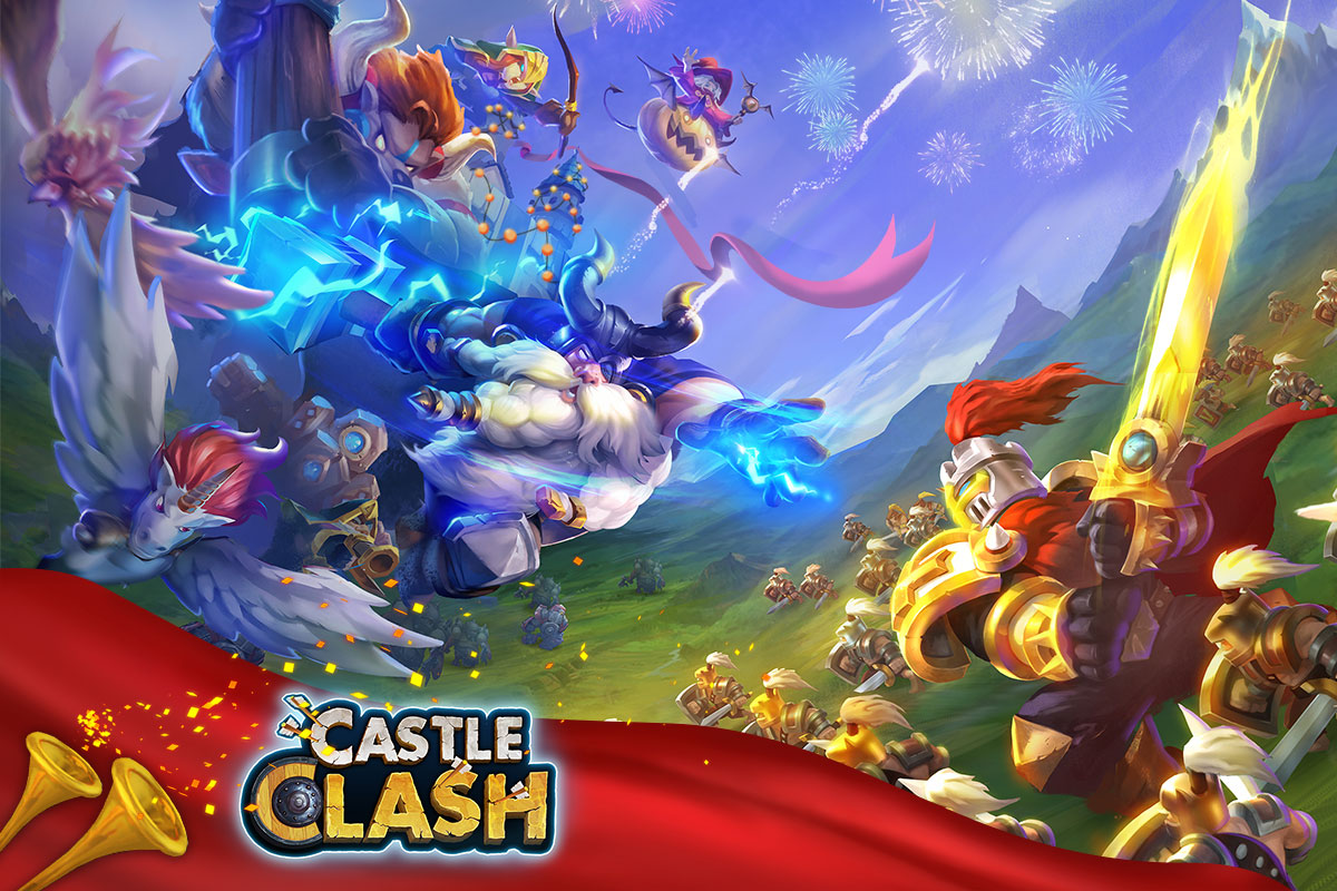 Castle Clash: Jubiläumsfeier截图1