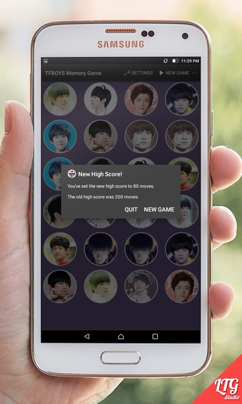 TFBOYS Memory Game截图1