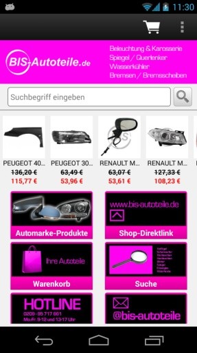 Bis-Autoteile Shop截图4