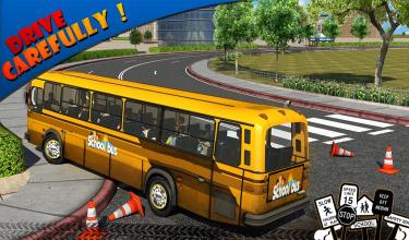 Schoolbus Driver 3D SIM截图3