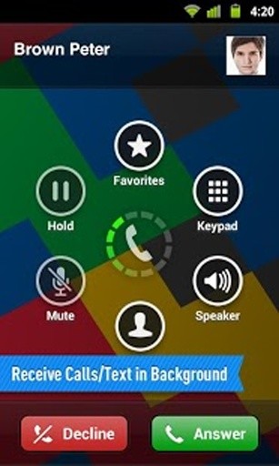 PHONE for Google Voice &amp; GTalk截图5