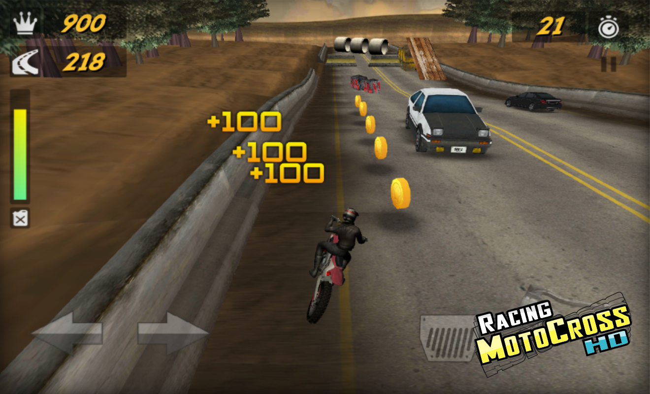 Racing MotoCross HD截图1