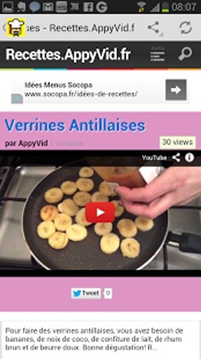 Recettes Cr&eacute;oles截图1