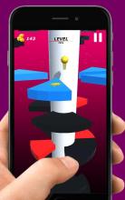 Super Helix Ball Jump and Bounce Extreme Addiction截图2