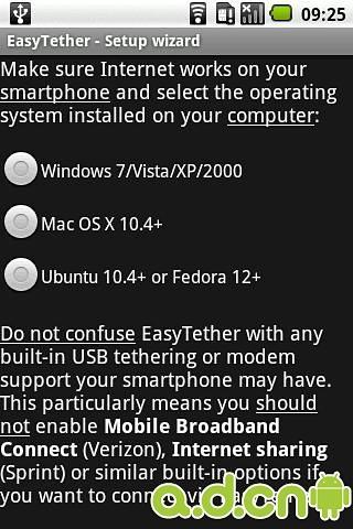 易上网 EasyTether Lite截图6