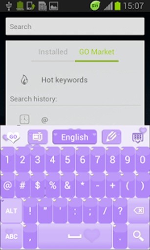 亲爱的可爱的GO输入法截图4