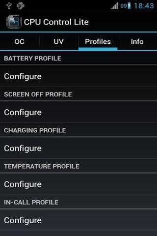 CPU Control Lite截图2